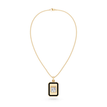 Classic Princess Cut Pendant