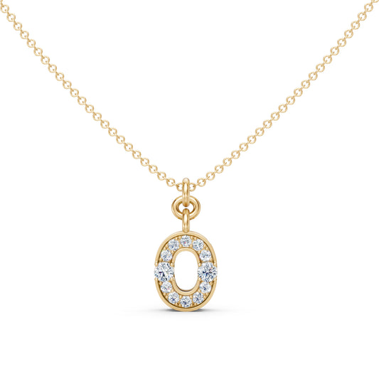 Clean Round Loop Pendant