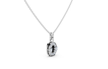 Clean Round Loop Pendant